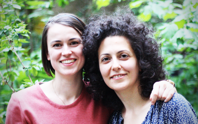 Gretta und Miganoush von Teachsurfing.org