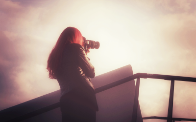 Hamburger Fotografin Sabine Skiba bei der Arbeit